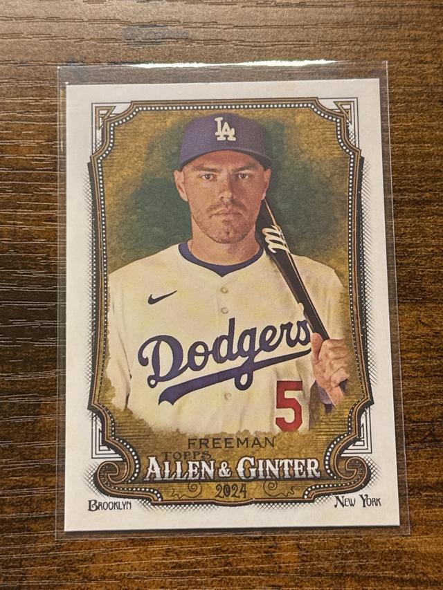 2024 Topps Allen & Ginter Freddie Freeman #62