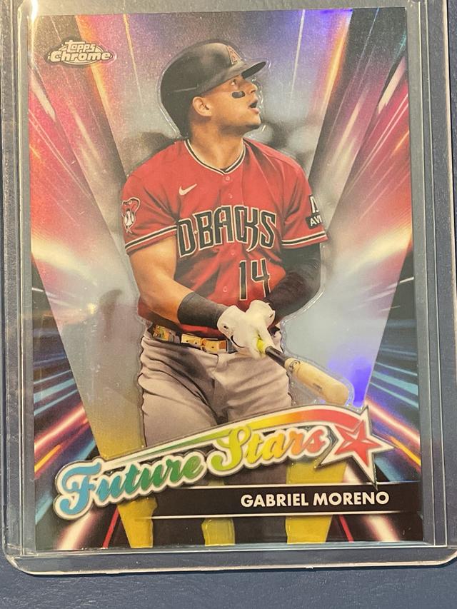 2024 Topps Chrome Gabriel Moreno Future Stars Checklist #FS-4