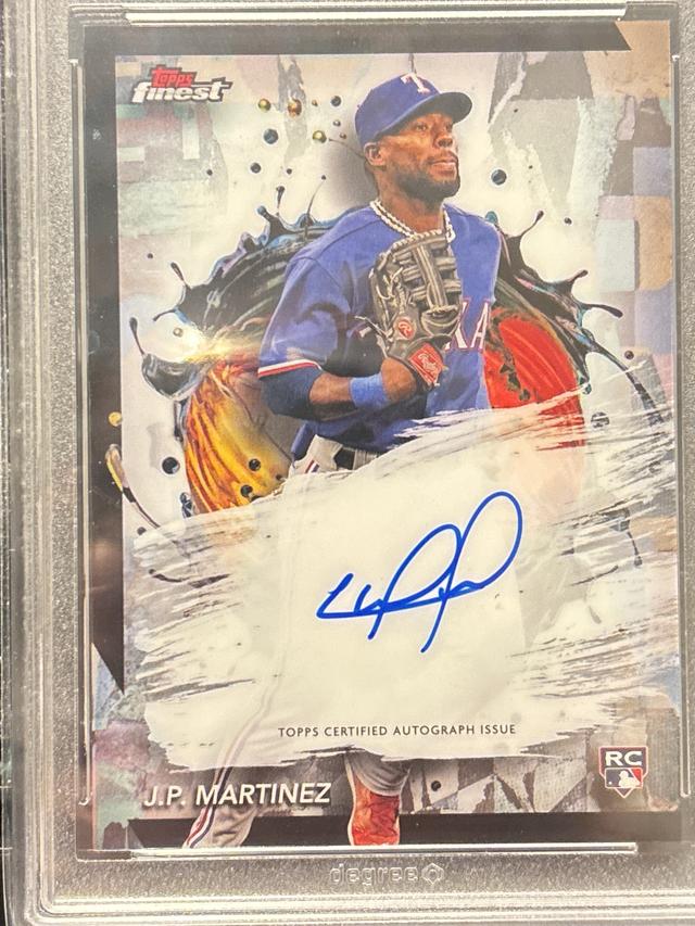 2024 Topps Finest J.P. Martinez Autographs Checklist #FA-Jma