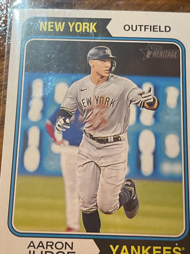 2023 Topps Heritage Aaron Judge BASE #152