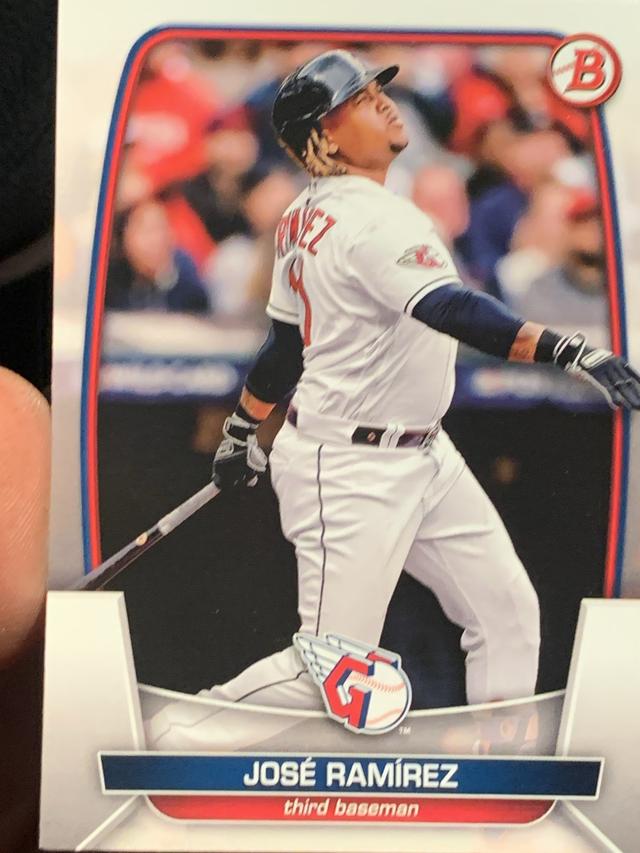 2023 Bowman José Ramírez VETERANS AND ROOKIES #99