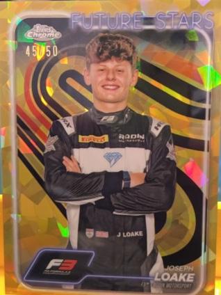 2024 Topps Chrome Sapphire Formula 1 Joseph Loake F3 Drivers #71