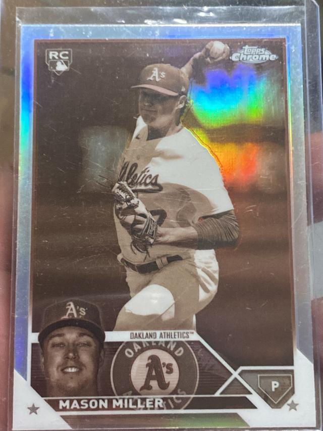 2023 Topps Chrome Update Series Mason Miller BASE #USC129