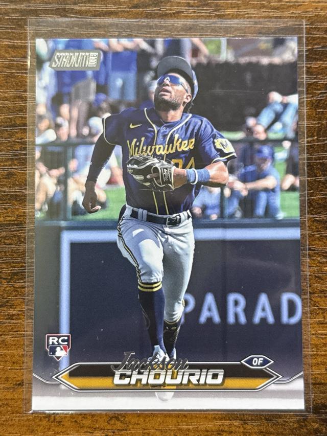 2024 Topps Stadium Club Jackson Chourio ﻿RC #184