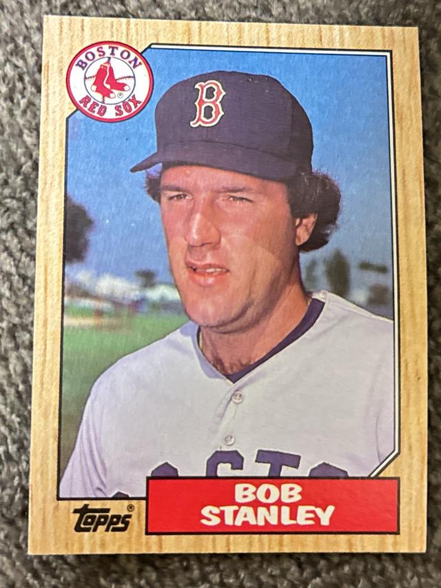 1987 Topps Bob Stanley Base Set #175