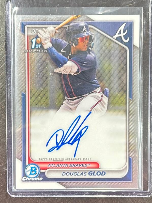 2024 Bowman Douglas Glod CHROME PROSPECT AUTOGRAPHS I #CPA-DG