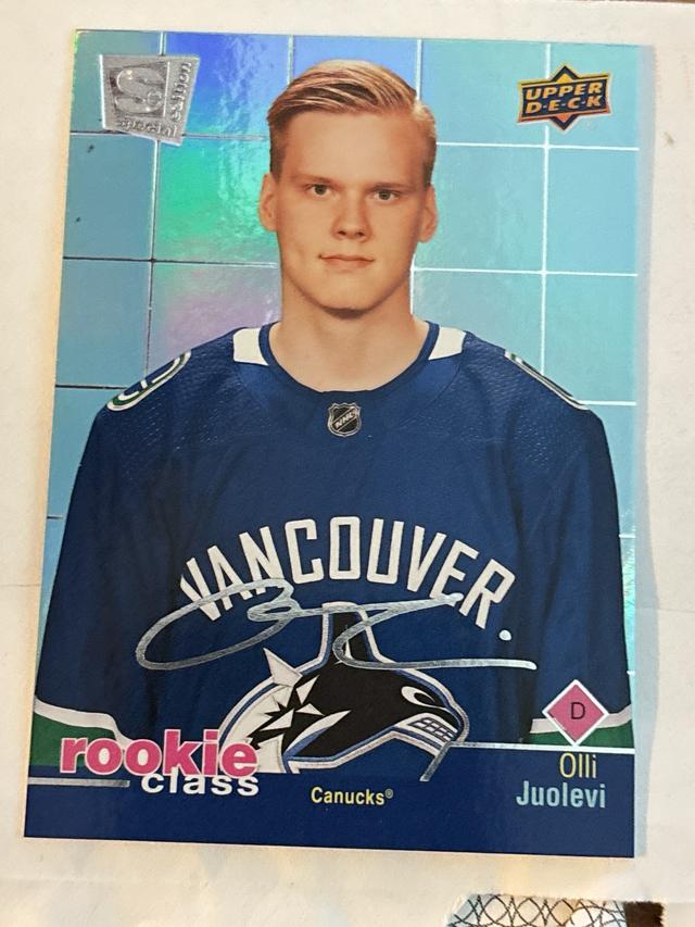 2020-21 Upper Deck Extended Series Olli Juolevi #RC-34