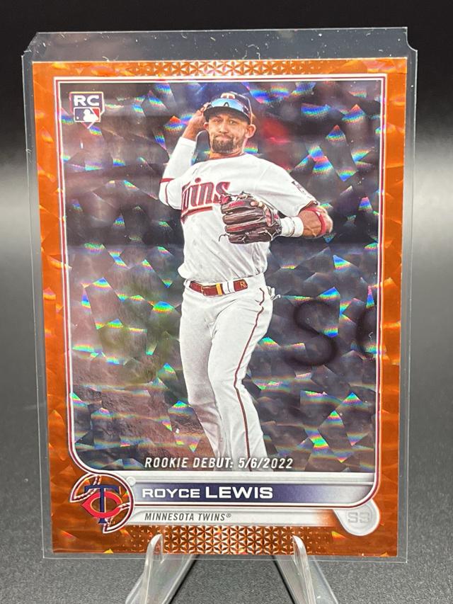 2022 Topps Update Royce Lewis ﻿Base Set Orange Foilboard /299 #US149