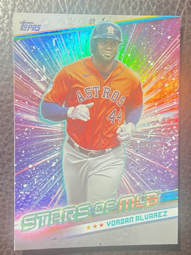 2024 Topps Series 1 Yordan Alvarez STARS OF MLB #SMLB-8