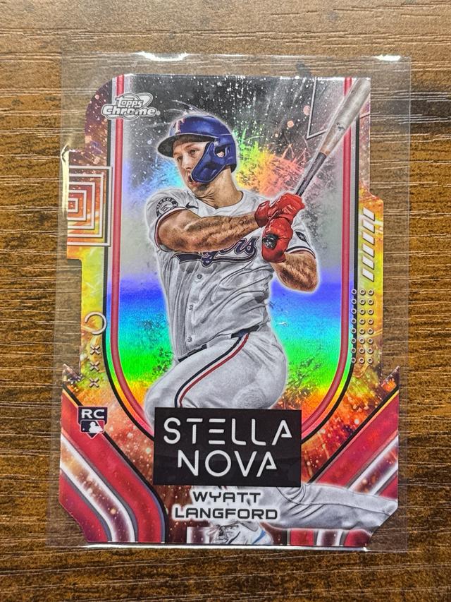 2024 Topps Cosmic Chrome Wyatt Langford Stella Nova #SN-8