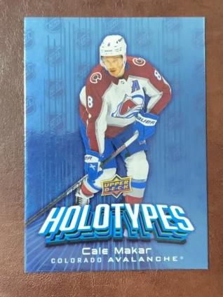 2024-25 Upper Deck Series 1 Cale Makar Holotypes #HT-16