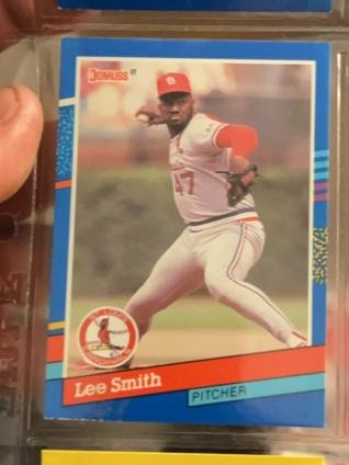 1991 Topps Stadium Club Lee Smith Base Set #42