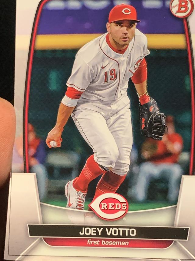 2023 Bowman Joey Votto VETERANS AND ROOKIES #38