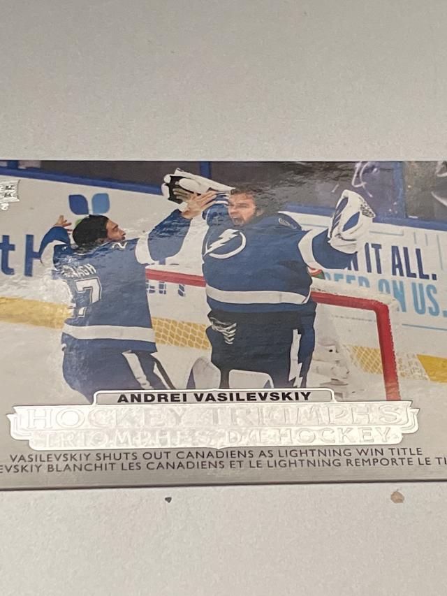 2022-23 Upper Deck Tim Hortons Hockey Andrei Vasilevskiy #HT-12