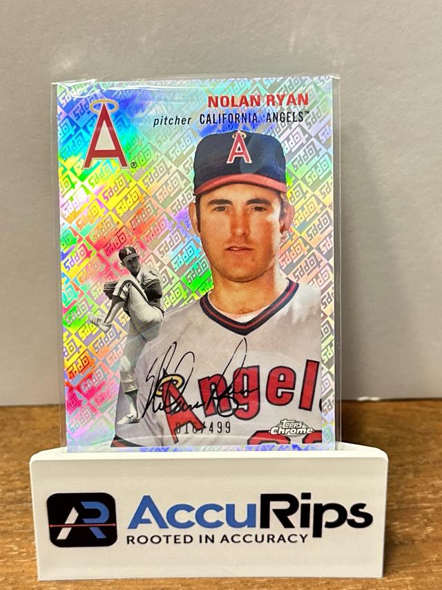 2023 Topps Chrome Platinum '54 Nolan Ryan Base #482