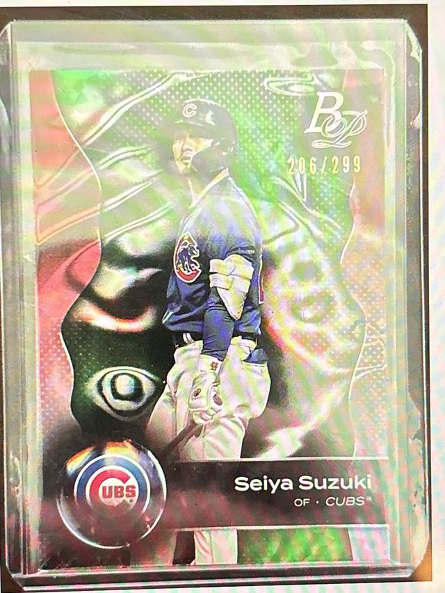 2023 Bowman Platinum Seiya Suzuki BASE CARDS Emerald Ice Foil /299 #54