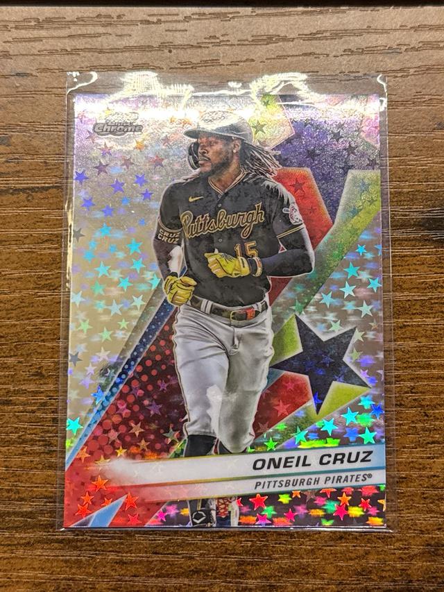 2024 Topps Cosmic Chrome Oneil Cruz Starfractor #SF-33 SP