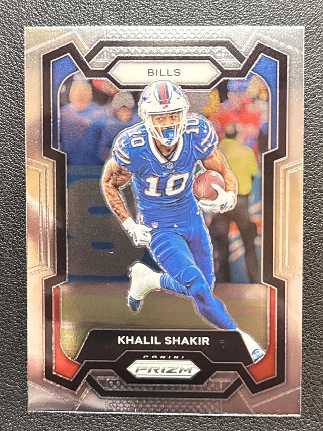 2023 Panini Prizm Football Khalil Shakir Base Set #33