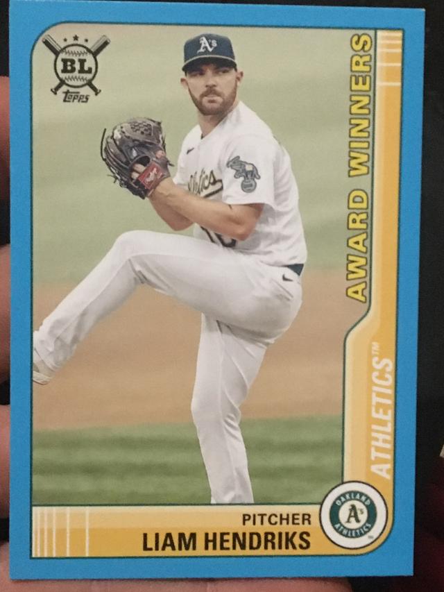 2021 Topps Big League Liam Hendriks ﻿Base Set #276