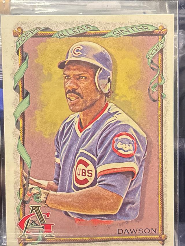 2023 Topps Allen and Ginter Andre Dawson ﻿Base Set #184