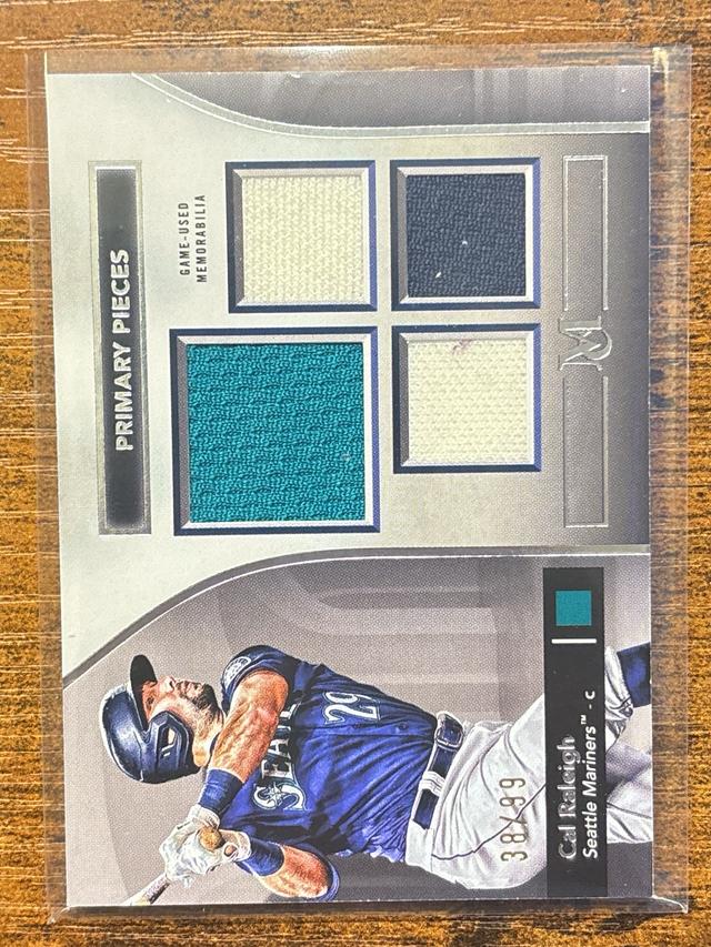 2024 Topps Museum Collection Cal Raleigh Amethyst /99 #SPPQ-CR