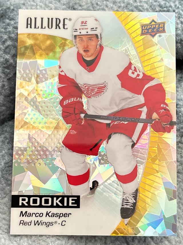 2023-24 Upper Deck Allure Marco Kasper Rookies Yellow Taxi #109