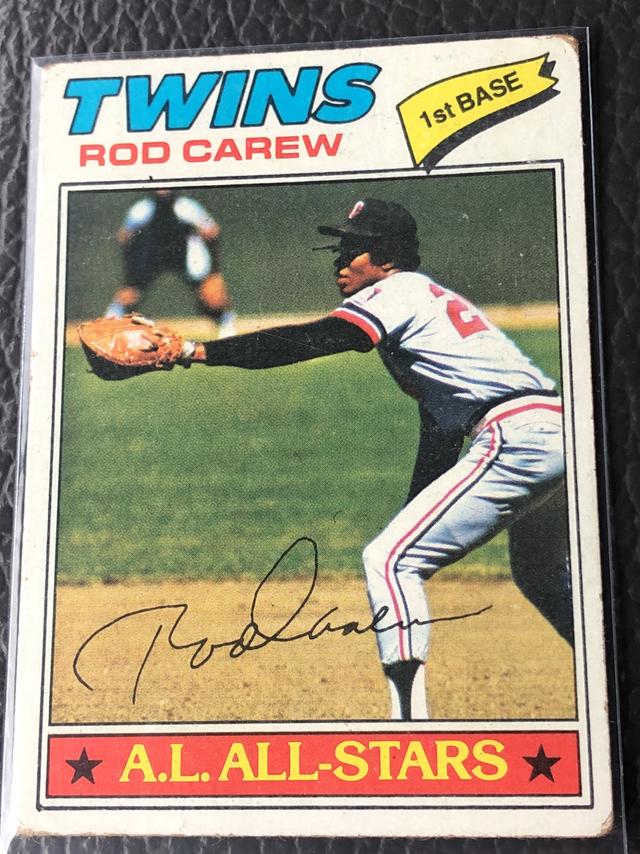 1977 Topps Rod Carew Baseball Set #120