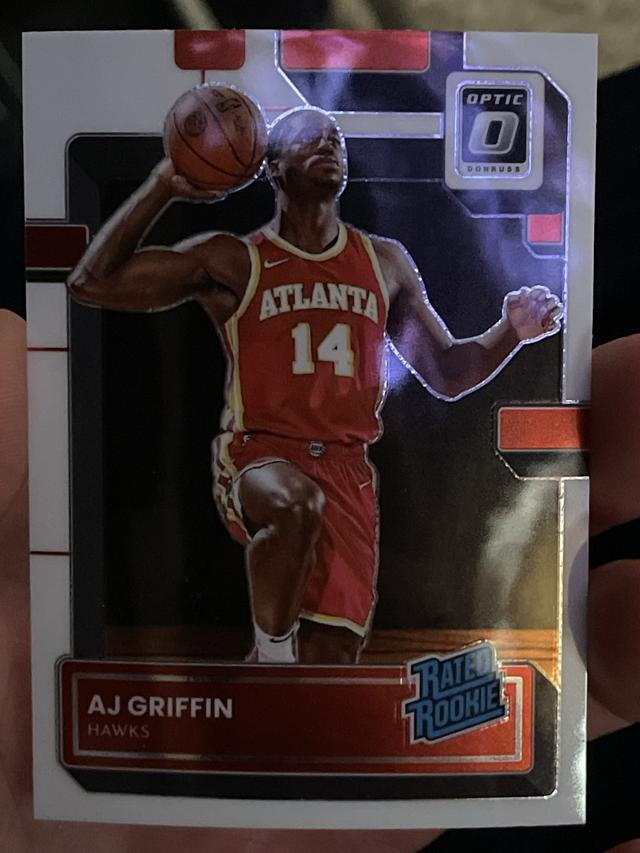 2022-23 Donruss Optic AJ Griffin Base Rated Rookie Set #204