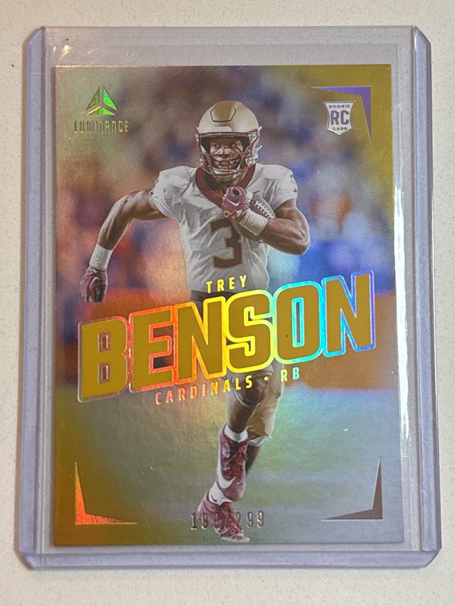 2024 Panini Luminance Trey Benson Rookies #147