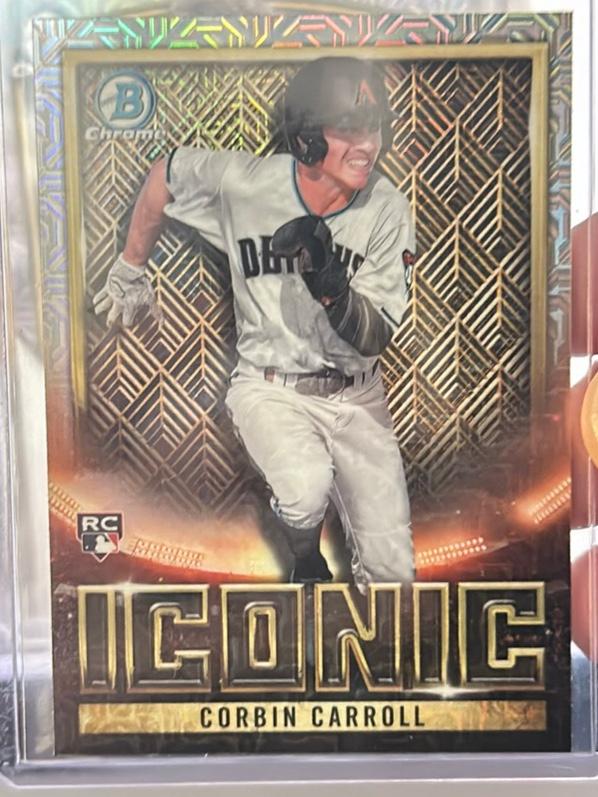 2023 Bowman Chrome Mega Corbin Carroll BOWMAN ICONIC Iconic #BI-18