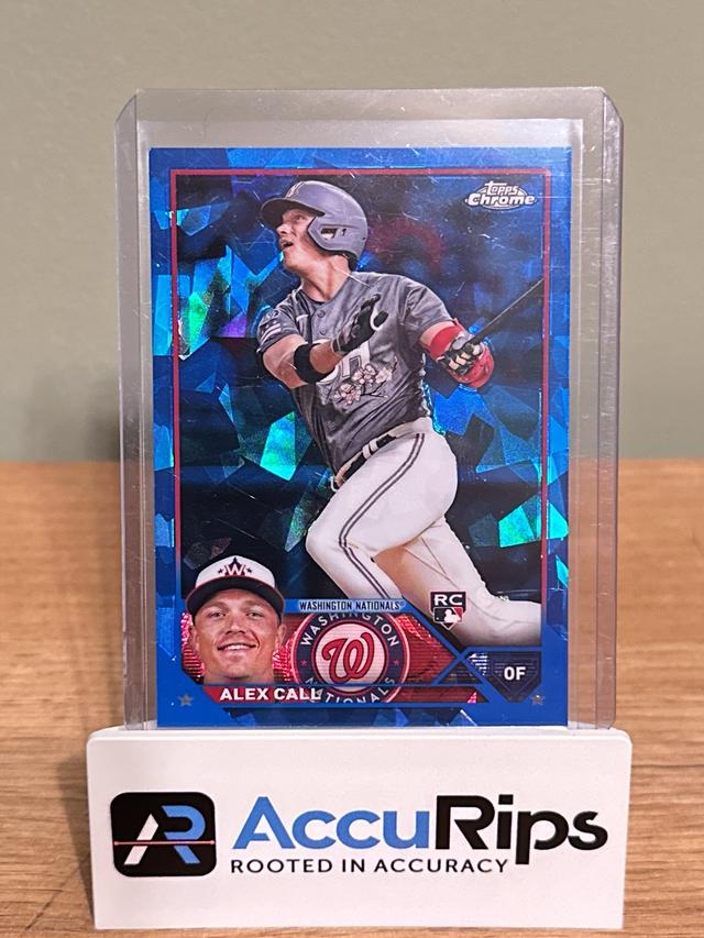 2023 Topps Chrome Update Series Sapphire Edition Alex Call BASE #USCS253