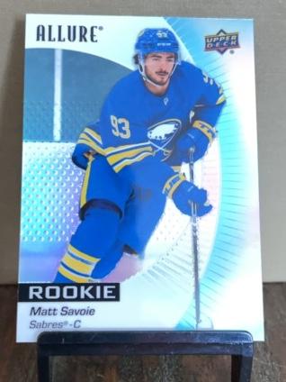 2023-24 Upper Deck Allure Matt Savoie Rookies #128