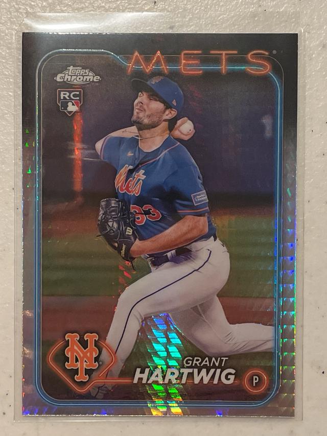 2024 Topps Chrome Grant Hartwig ﻿Base Set #45