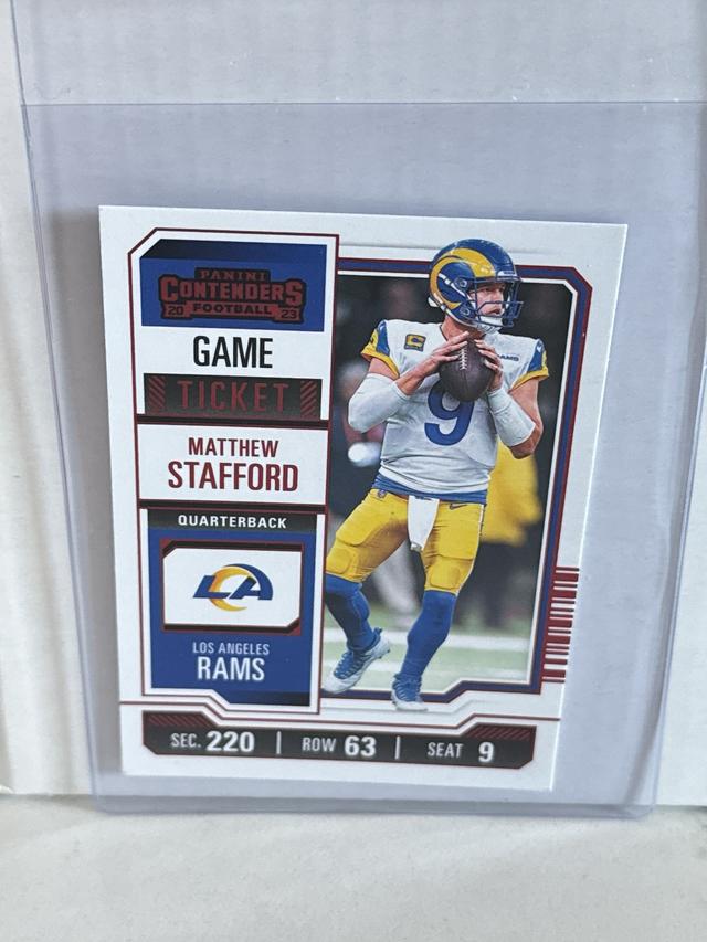 2023 Panini Contenders Matthew Stafford Ticket Stub  #62