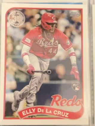 2024 Topps Series 1 Elly De La Cruz 1989 TOPPS BASEBALL #89B-69