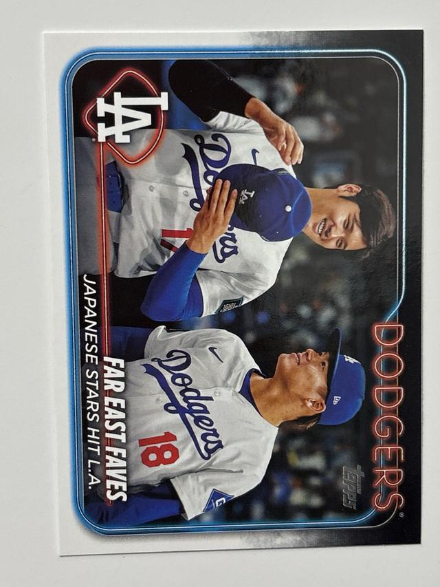 2024 Topps Update Series Shohei Ohtani / Yoshinobu Yamamoto ﻿Base Set #US13