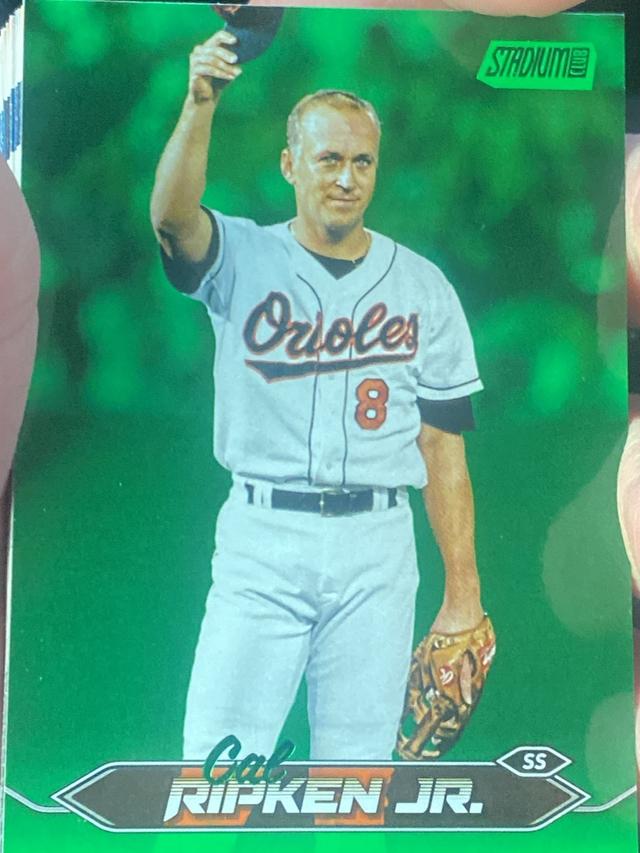 2024 Donruss Cal Ripken Base Optic Orange /199 #36