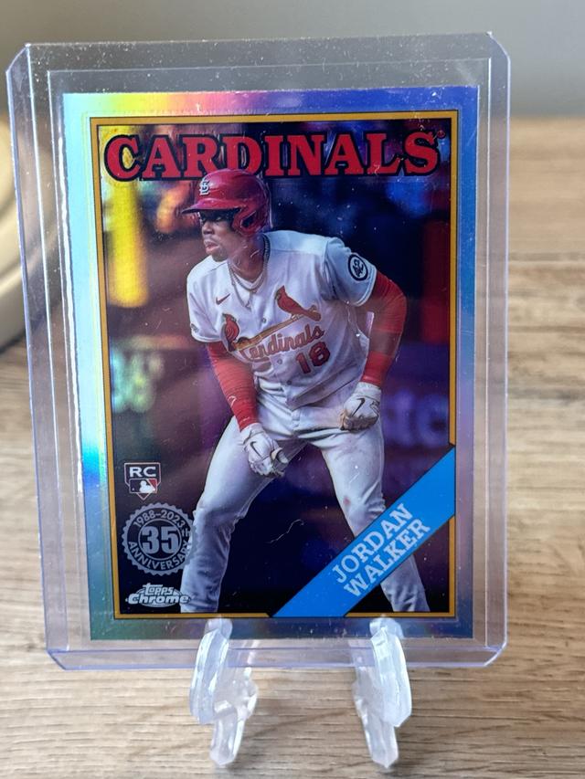 2023 Topps Chrome Update Series Jordan Walker #88CU-18