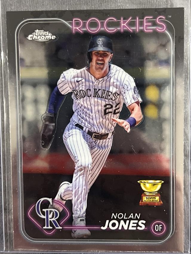 2024 Topps Chrome Nolan Jones ﻿Base Set #240