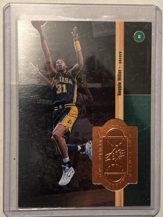 1998 UD SPx Finite Reggie Miller  ﻿Series One #54