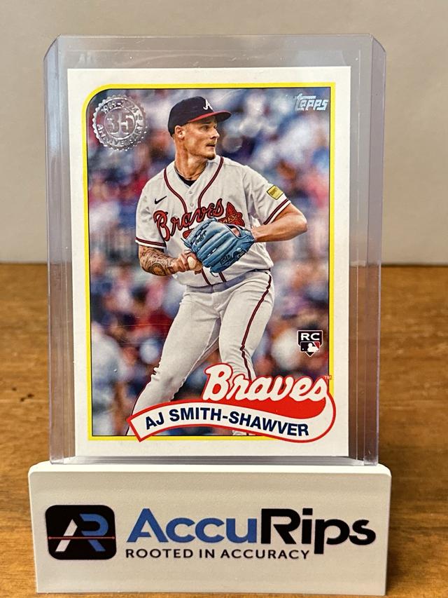 2024 Topps Series 1 AJ Smith-Shawver 1989 TOPPS BASEBALL #89B-46