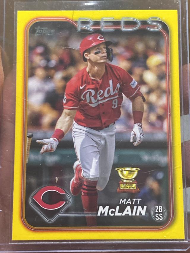 2024 Topps Series 1 Matt McLain BASE CARD SET #327