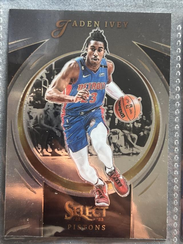 2022-23 Panini Select Basketball Jaden Ivey Certified Set Silver #4