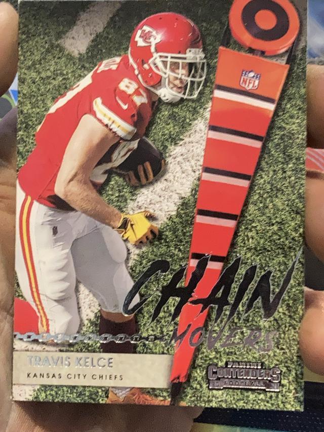 2021 Panini Contenders Football Travis Kelce Chain Movers Set #CM-TKE