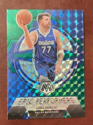 2022-23 Panini Mosaic Luka Doncic Epic Performers Set #7