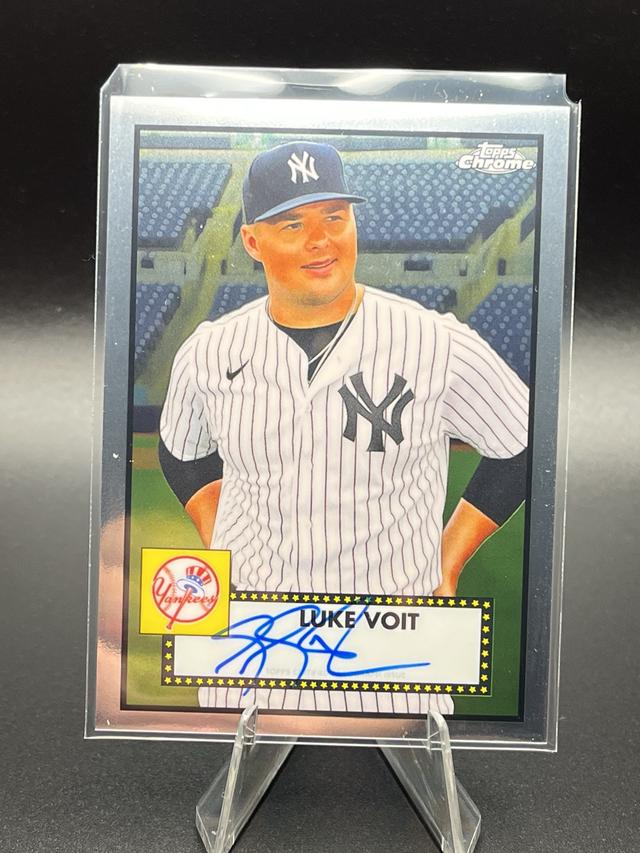 2021 Topps Chrome Platinum Luke Voit AUTOGRAPH CARDS #PA-LV