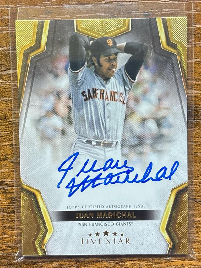 2024 Topps Five Star Juan Marichal ﻿Auto #FSA-JM SF Giants HOF Pitcher