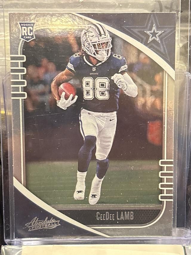 2020 Panini Absolute Football CeeDee Lamb Base Set #115