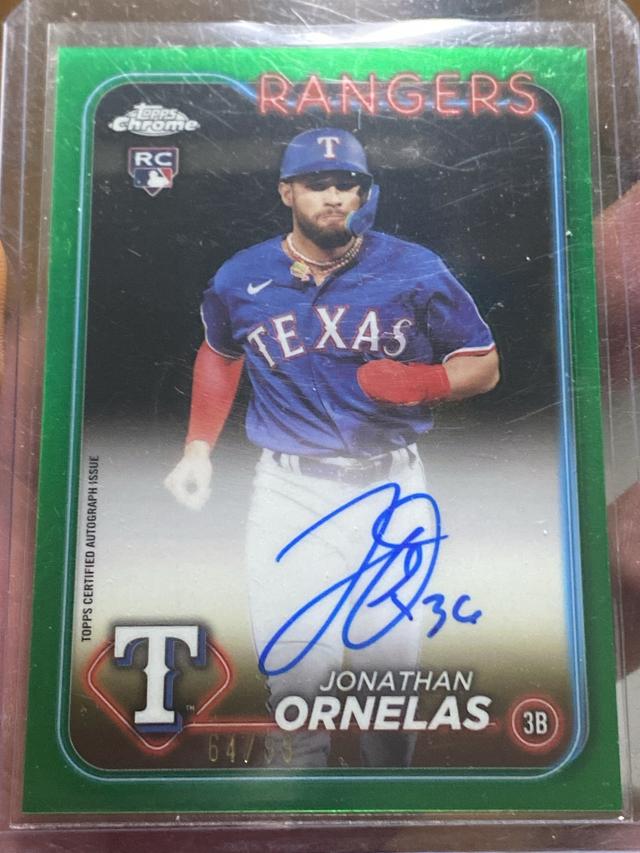 2024 Topps Chrome Jonathan Ornelas Rookie Autographs Checklist #RA-JO