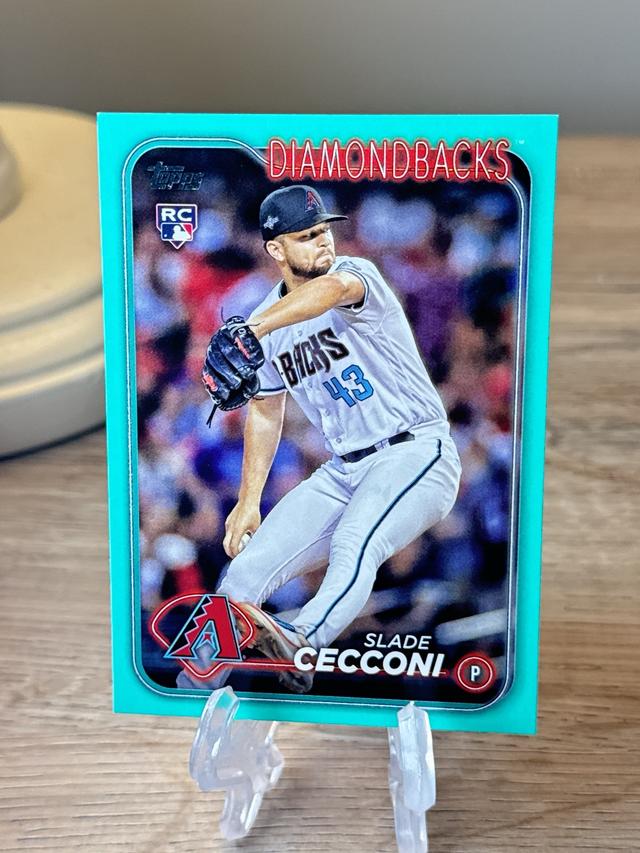 2024 Topps Series 2 Slade Cecconi BASE SET Aqua #649